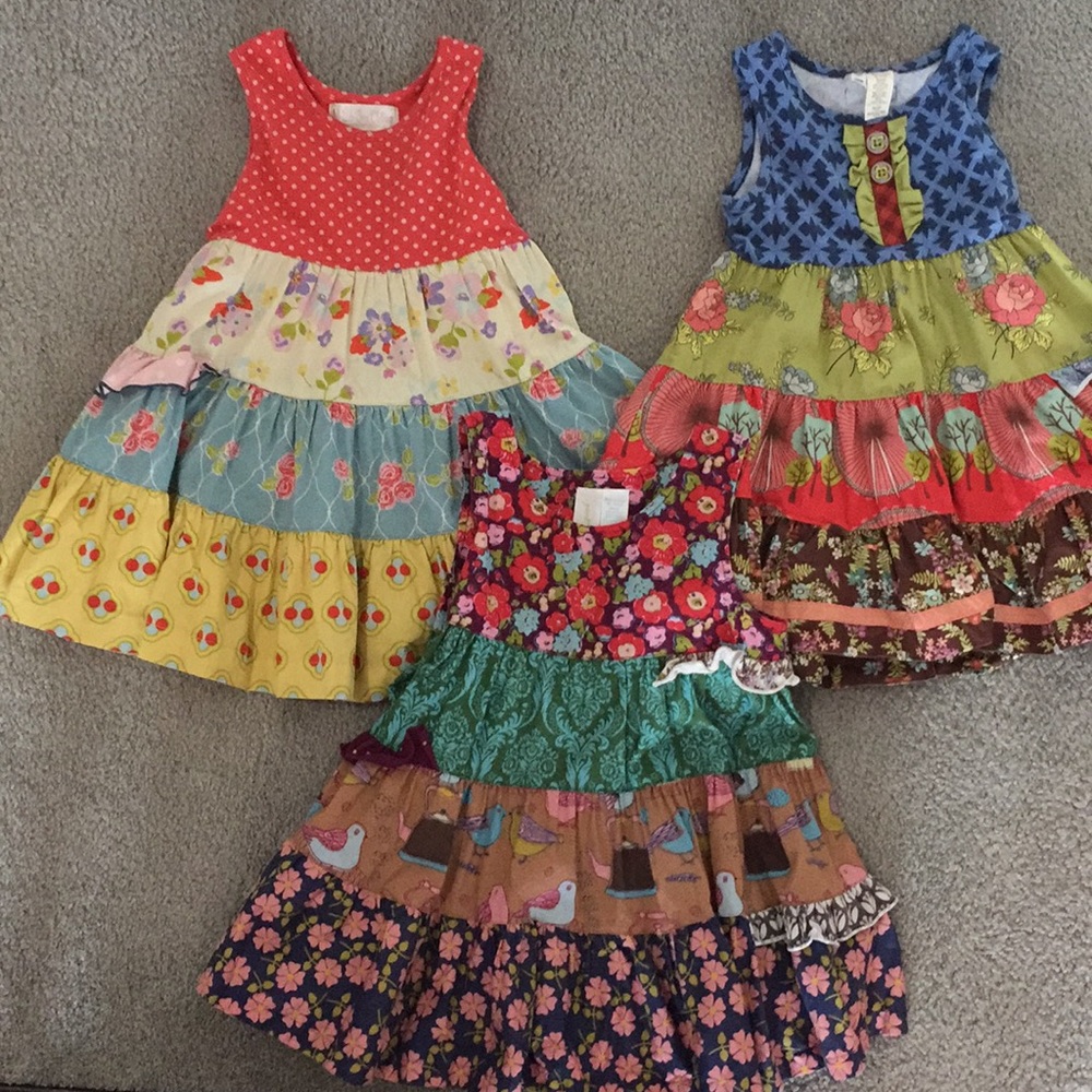 3 Matilda Jane Tank Dresses